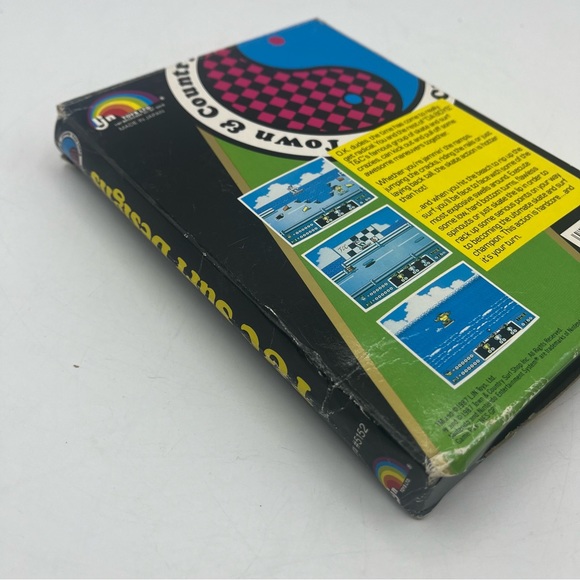 T&C T C Surf Designs Wood & Water Rage Nintendo NES CIB Complete In Box w Manual - Picture 13 of 16